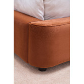 Temple &amp; Webster Gala Velvet Queen Bed