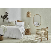 Temple &amp; Webster Sol Hand-Woven Jute &amp; Wool Rug
