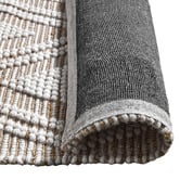 Temple &amp; Webster Sol Hand-Woven Jute &amp; Wool Rug
