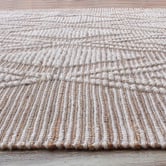 Temple &amp; Webster Sol Hand-Woven Jute &amp; Wool Rug