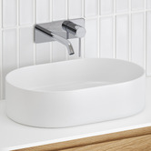 Temple &amp; Webster Sabina 500mm Pill Ceramic Above Counter Basin