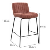 Temple &amp; Webster 67cm Enmore Bar Stools