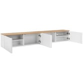 Temple &amp; Webster Brianna 4 Door Wall-Mounted TV Unit