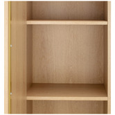 Temple &amp; Webster Hatty Slatted 1 Door Cupboard