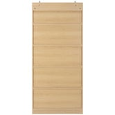 Temple &amp; Webster Hatty Slatted 2 Door Cupboard