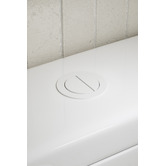 Temple &amp; Webster Delta Rounded Back to Wall Toilet Suite