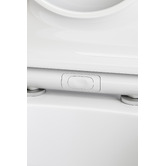 Temple &amp; Webster Delta Rounded Back to Wall Toilet Suite