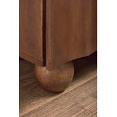 Temple &amp; Webster Hendry Mango Wood Bedside Table