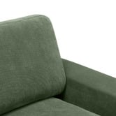 Temple &amp; Webster Casper 4 Seater Corduroy Sofa with Reversible Chaise
