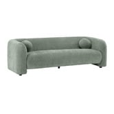 Temple &amp; Webster Serena 3 Seater Boucle Sofa