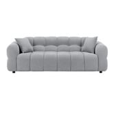 Temple &amp; Webster Zara 3 Seater Chenille Sofa