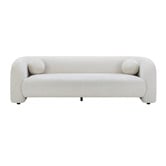 Temple &amp; Webster Serena 3 Seater Boucle Sofa