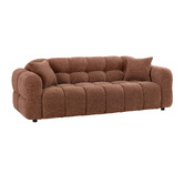 Temple &amp; Webster Zara 3 Seater Chenille Sofa