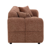 Temple &amp; Webster Zara 3 Seater Chenille Sofa
