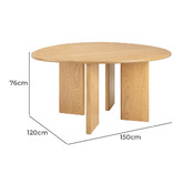Temple &amp; Webster Iluka Dining Table