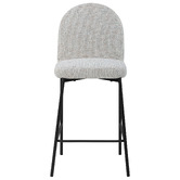 Temple &amp; Webster 68cm Herve Arch Upholstered Bar Stools