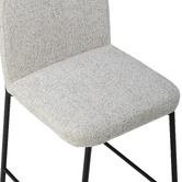 Temple &amp; Webster 68cm Herve Arch Upholstered Bar Stools