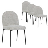 Temple &amp; Webster Herve Arch Upholstered Dining Chairs