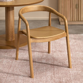 Temple &amp; Webster Bali Rubberwood Dining Chair