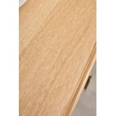 Temple &amp; Webster Meira Mango Wood 4 Door Sideboard Buffet