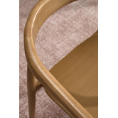 Temple &amp; Webster Bali Rubberwood Dining Chair