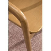 Temple &amp; Webster Bali Rubberwood Dining Chair