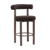 Temple &amp; Webster 66.5cm Roselin Boucle Bar Stools