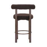 Temple &amp; Webster 66.5cm Roselin Boucle Bar Stools