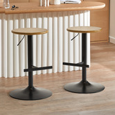 Temple &amp; Webster Raffi Adjustable Bar Stools