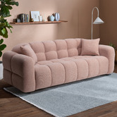 Temple &amp; Webster Zara 3 Seater Chenille Sofa