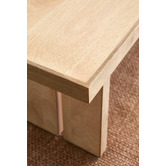 Temple &amp; Webster Arielle Mango Wood Dining Bench