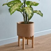 Temple &amp; Webster Flores Ceramic Planter with Stand