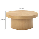 Temple &amp; Webster Rio Radial Coffee Table