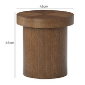Temple &amp; Webster Rio Radial Side Table