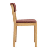 Temple &amp; Webster Alex Solid Oak Wood Dining Chairs