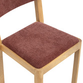 Temple &amp; Webster Alex Solid Oak Wood Dining Chairs