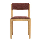Temple &amp; Webster Alex Solid Oak Wood Dining Chairs