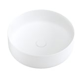 Temple &amp; Webster Sabina 400mm White Round Ceramic Above Counter Basin