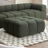 Temple &amp; Webster Levi Boucle Ottoman