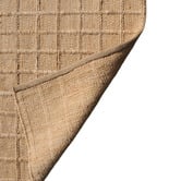 Temple &amp; Webster Gabi Grid Hand-Woven Jute Rug