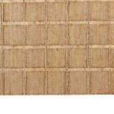 Temple &amp; Webster Gabi Grid Hand-Woven Jute Rug