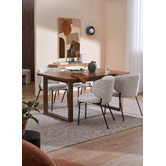 Temple &amp; Webster Petra Upholstered Dining Chairs