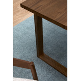 Temple &amp; Webster Oak Ski-Leg Dining Table