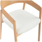 Temple &amp; Webster Ski-Leg Dining Table &amp; Mattia Dining Chair Set