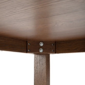 Temple &amp; Webster Ski-Leg Dining Table &amp; Mattia Dining Chair Set