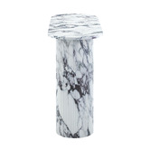 Temple &amp; Webster Tilly Viola Marble-Look Console Table