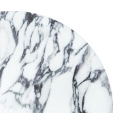 Temple &amp; Webster Tilly Viola Marble-Look Side Table