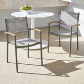 Temple &amp; Webster Coogee Outdoor Dining Chairs