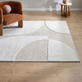 Temple &amp; Webster Hattie Hand-Woven Wool Rug