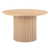 Temple &amp; Webster 4 Seater Elodie Round Dining Table &amp; Nova Chair Set